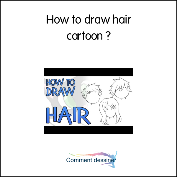 How to draw hair cartoon